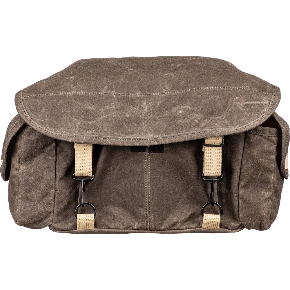 Domke F-2 Shoulder Bag Ruggedwear Brown - Bolsa para 2 DSLRs, 4-6 Lentes, 6 Compartimentos