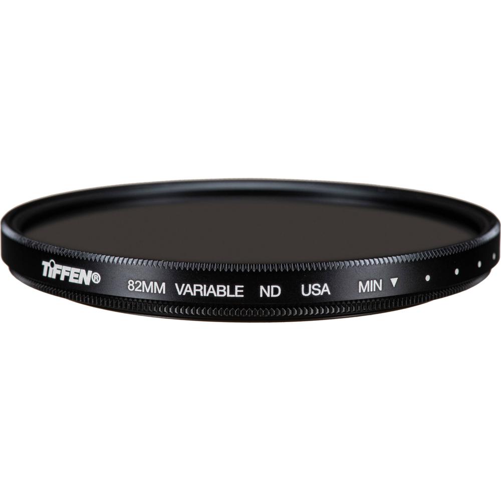 Tiffen Filtro Variable ND FusionVND Glimmerglass 82mm - Grado 2, 8 Stops de Densidad Neutr
