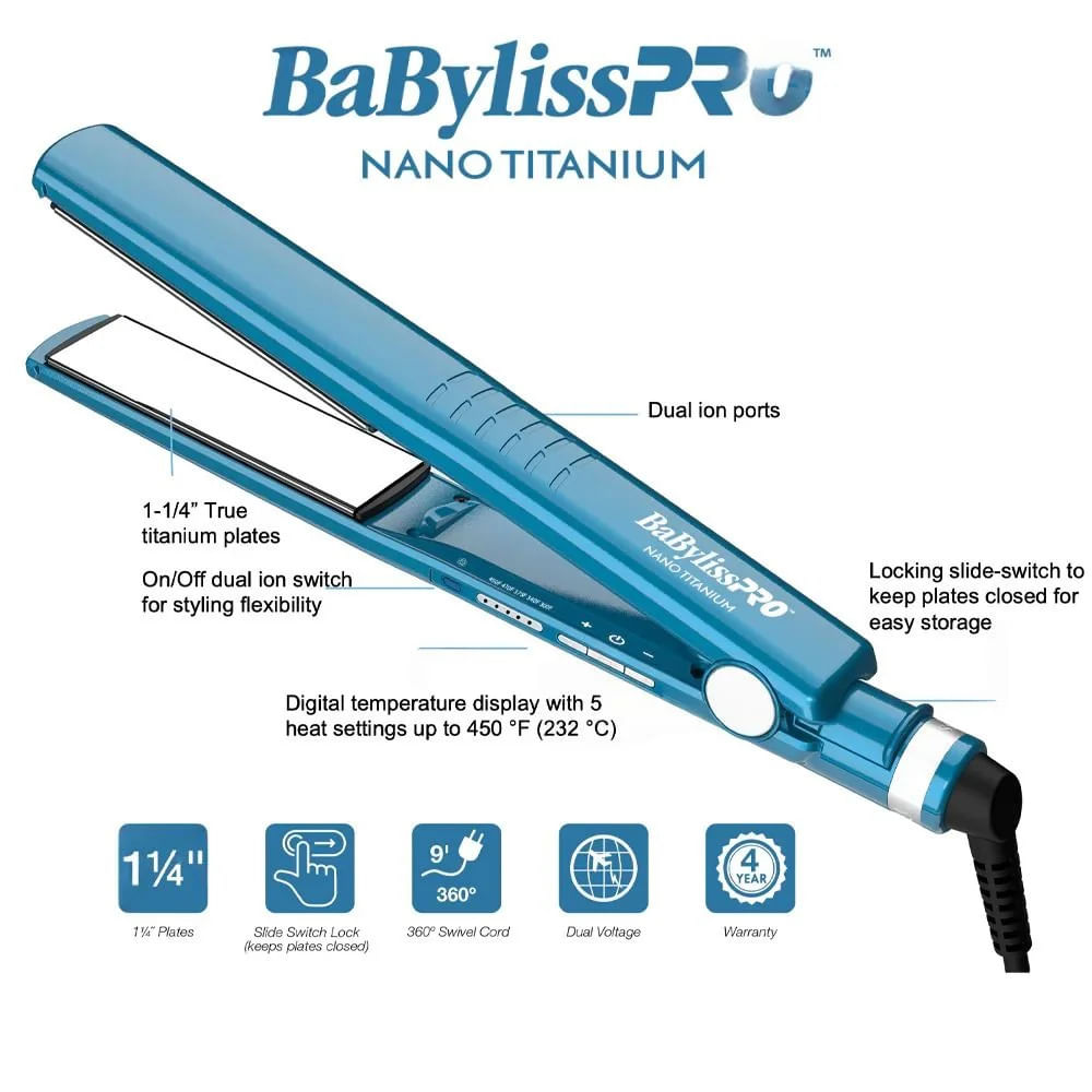 Plancha Alisadora Babyliss Pro Dual Ionic 32mm