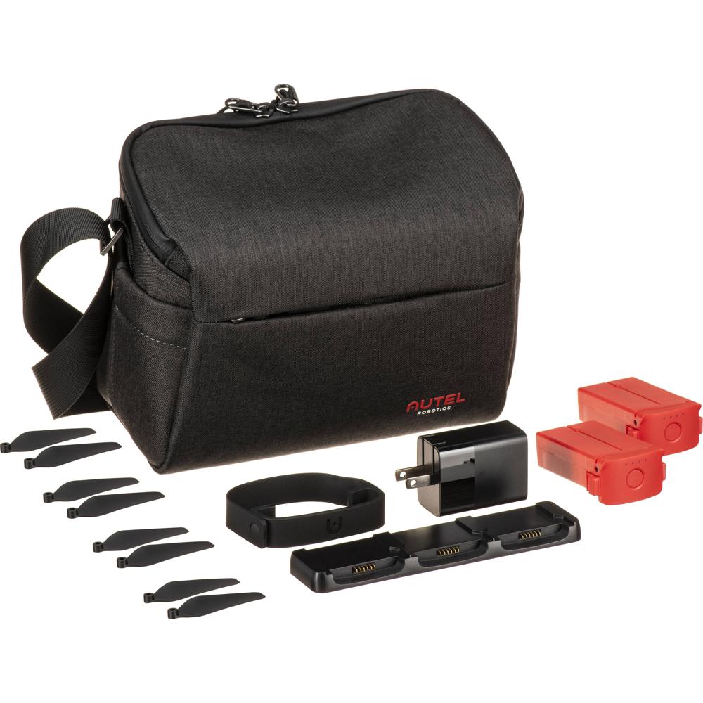 Autel Robotics On The Go Bundle EVO Nano Drones - Mochila con Accesorios, 2 Baterías, Car