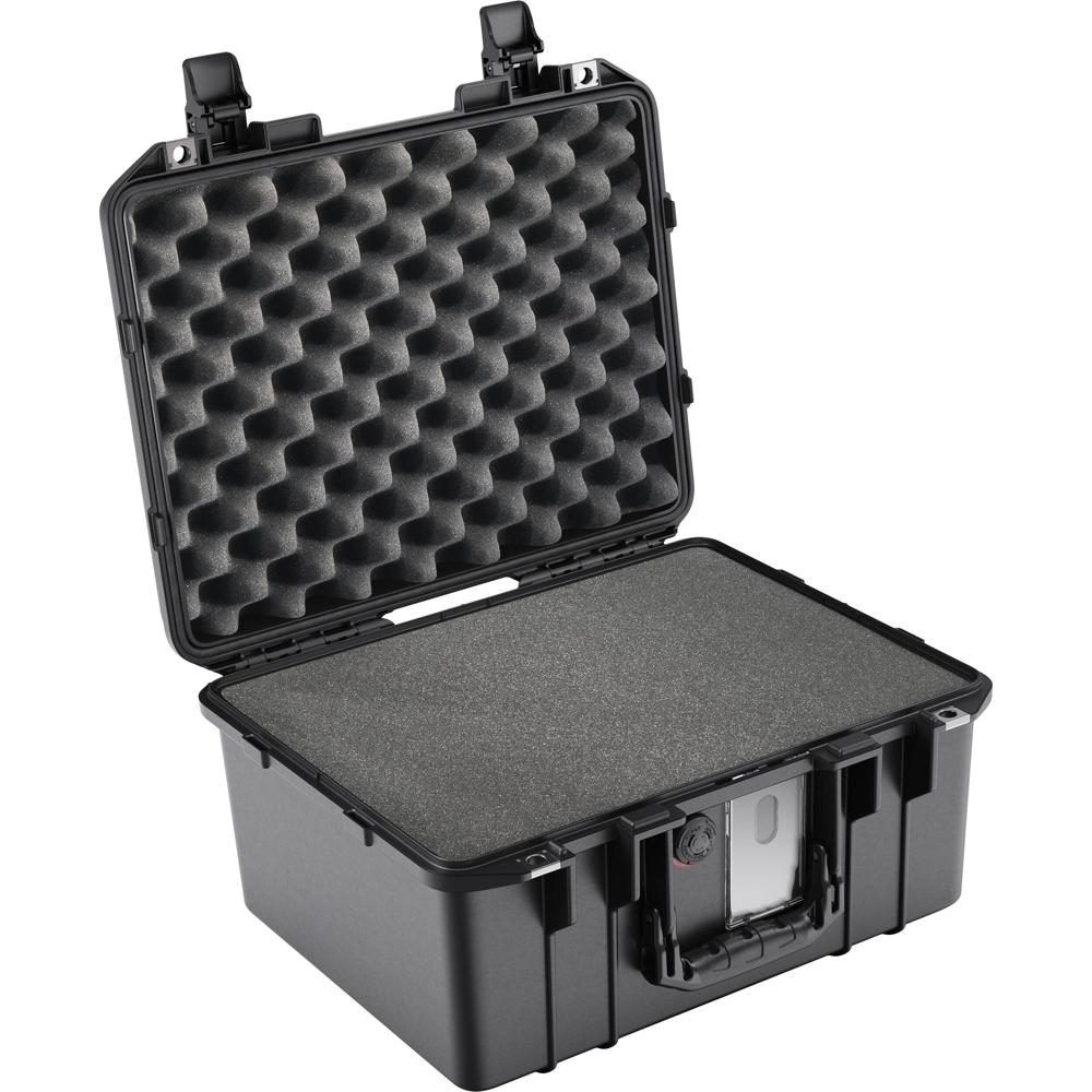 Pelican Funda Dura 1507AirWF con Espuma Personalizable y Forro (Negro) - Impermeable, a Pr