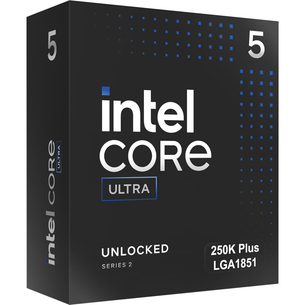 Intel Core Ultra 5 250K Plus Procesador 18-Core LGA 1851, 4.2 GHz P-Core, 5.3 GHz Turbo, 3