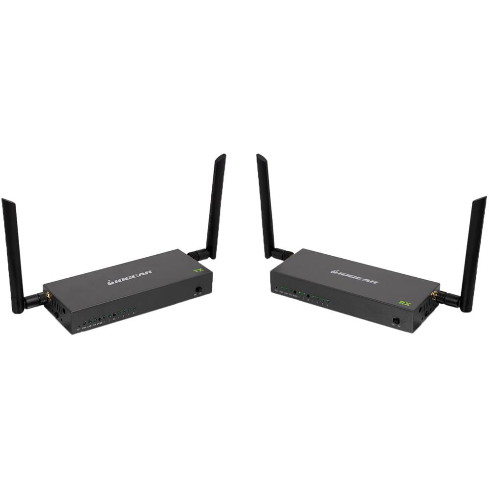IOGEAR Kit de Video Inalámbrico 4K de Largo Alcance - Transmisión de Audio y Video hasta