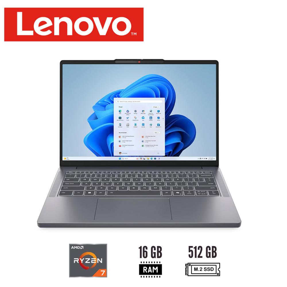 Notebook Lenovo IdeaPad Slim 3 14 WUXGA OLED AMD Ryzen 7 7735HS 16GB DDR5 512GB SSD