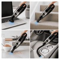 Aspiradora De Mano Recargable 120W  Con Filtro  Y Accesorios De Limpieza