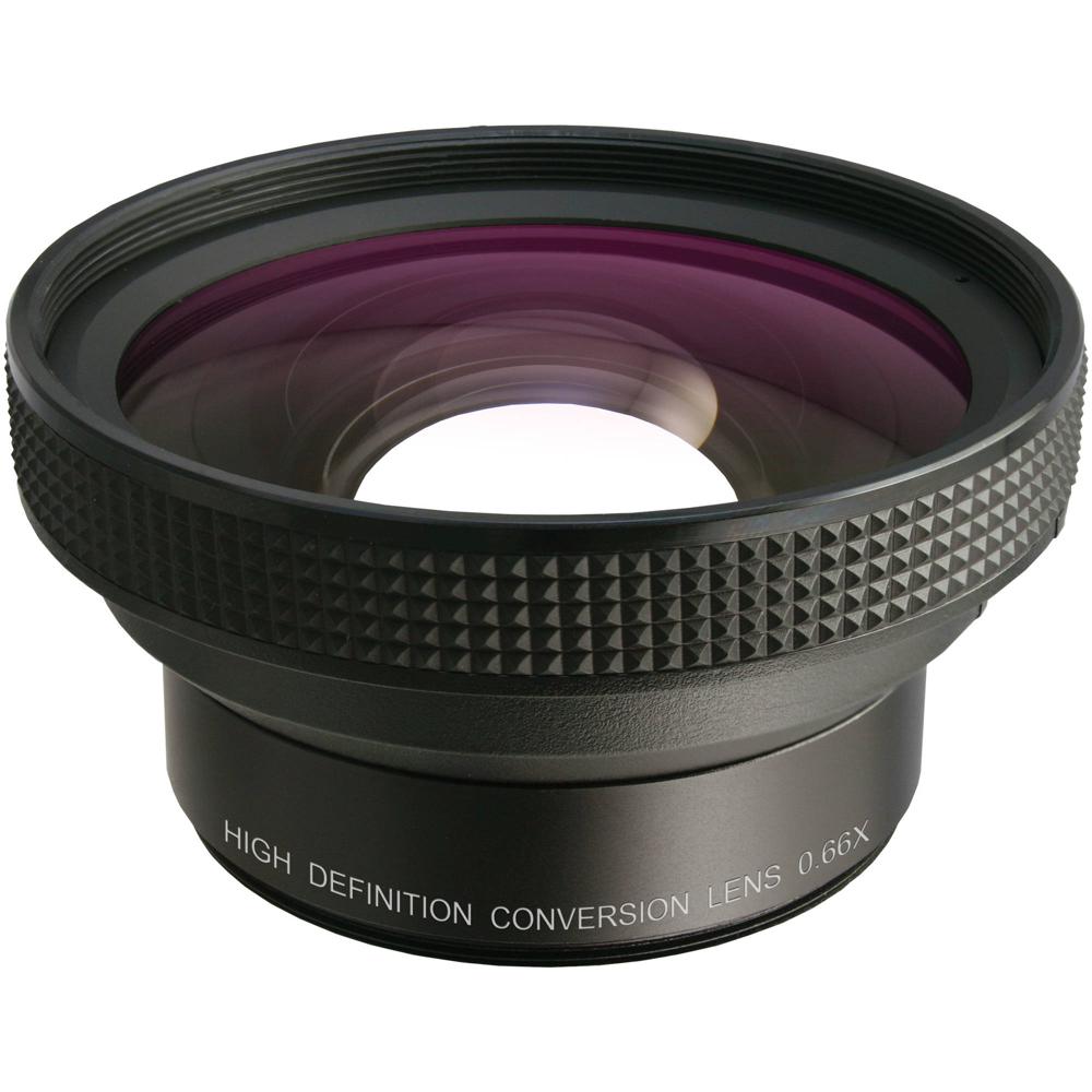 Raynox HD-6600PRO-49 Lente de Conversión Gran Angular 0.66x con Montura de 49mm y Filtro