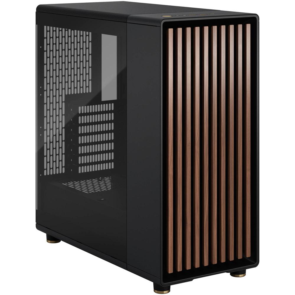 Fractal Design North Mid-Tower Case Charcoal Black - Soporte para ATX, Micro-ATX y Mini-IT