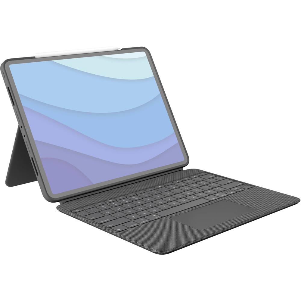 Logitech Combo Touch Teclado Retroiluminado para iPad Pro 12.9"" (5ta y 6ta Gen) - Oxford G