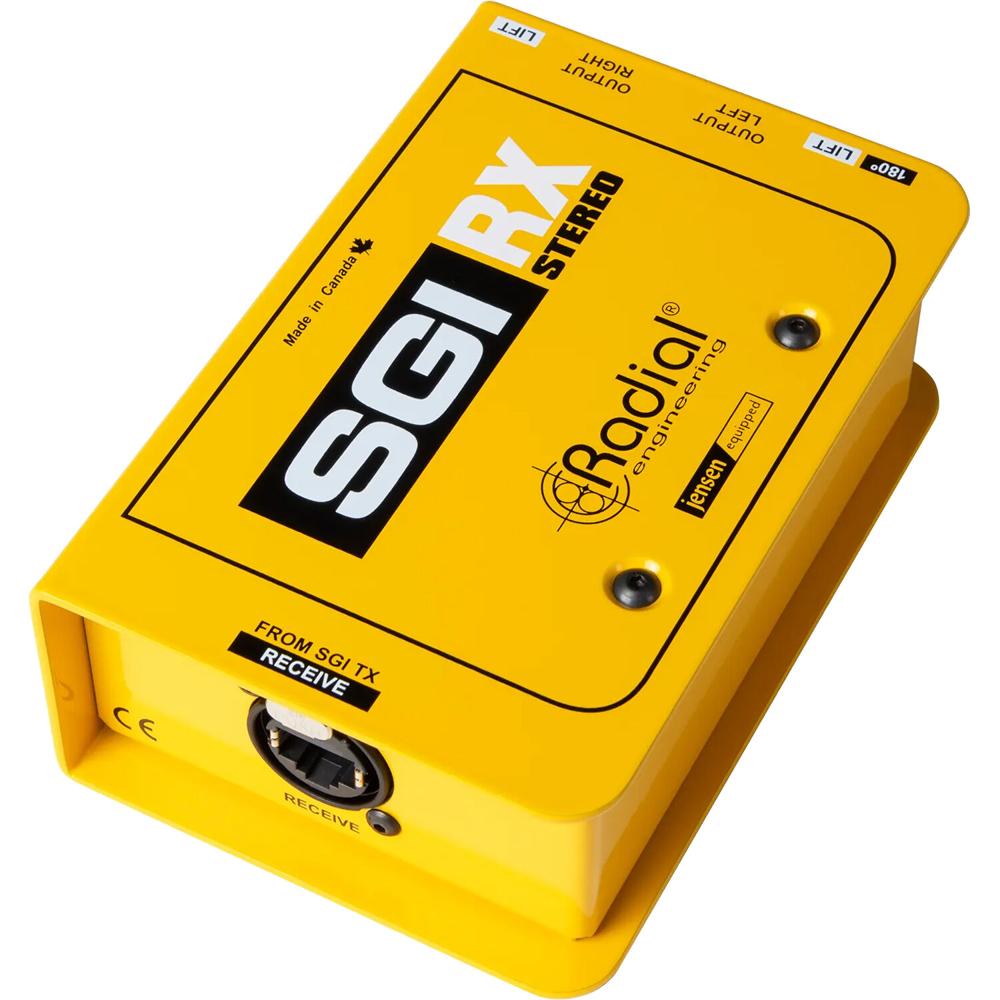 Radial Engineering SGI Stereo RX - Receptor Pasivo de Línea Estéreo para Pedales de Guit