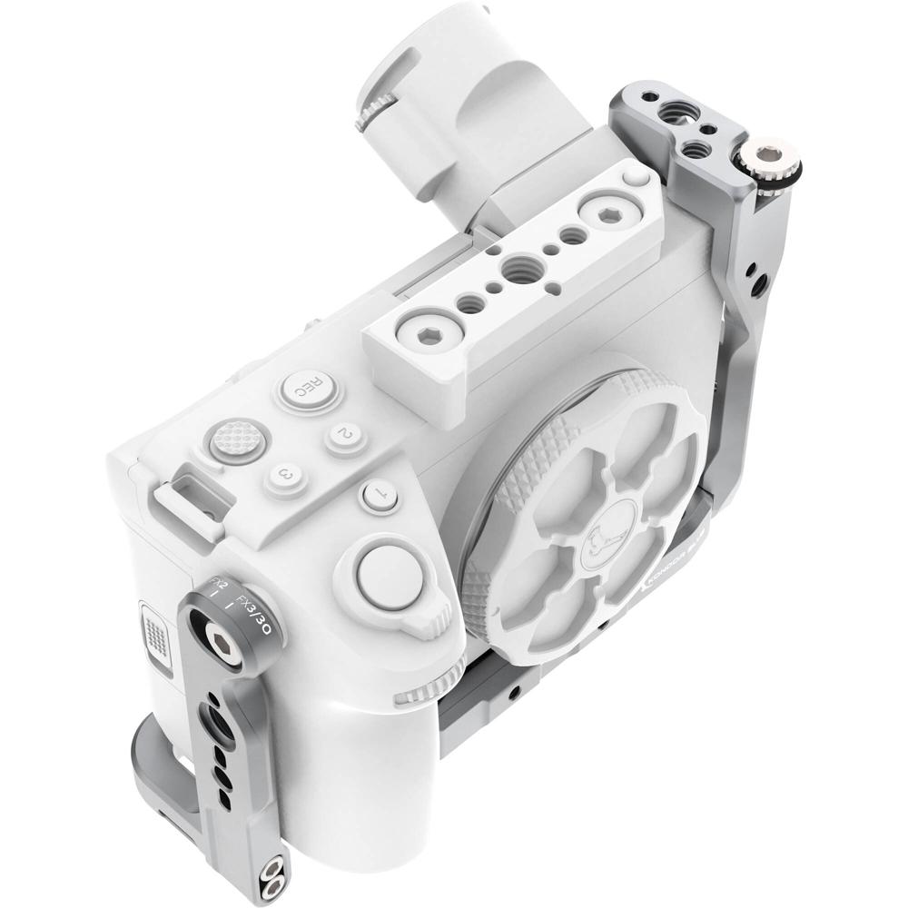 Kondor Blue Jaula Híbrida para Cámara Sony FX2 - Diseño Modular, Rosetas NATO, Base Arc