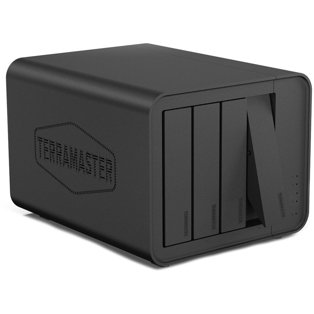 TerraMaster D8 Hybrid 8-Bay Enclosure RAID USB 3.2 Gen 2 - 4 x SATA y 4 x M.2 2280 PCIe, R