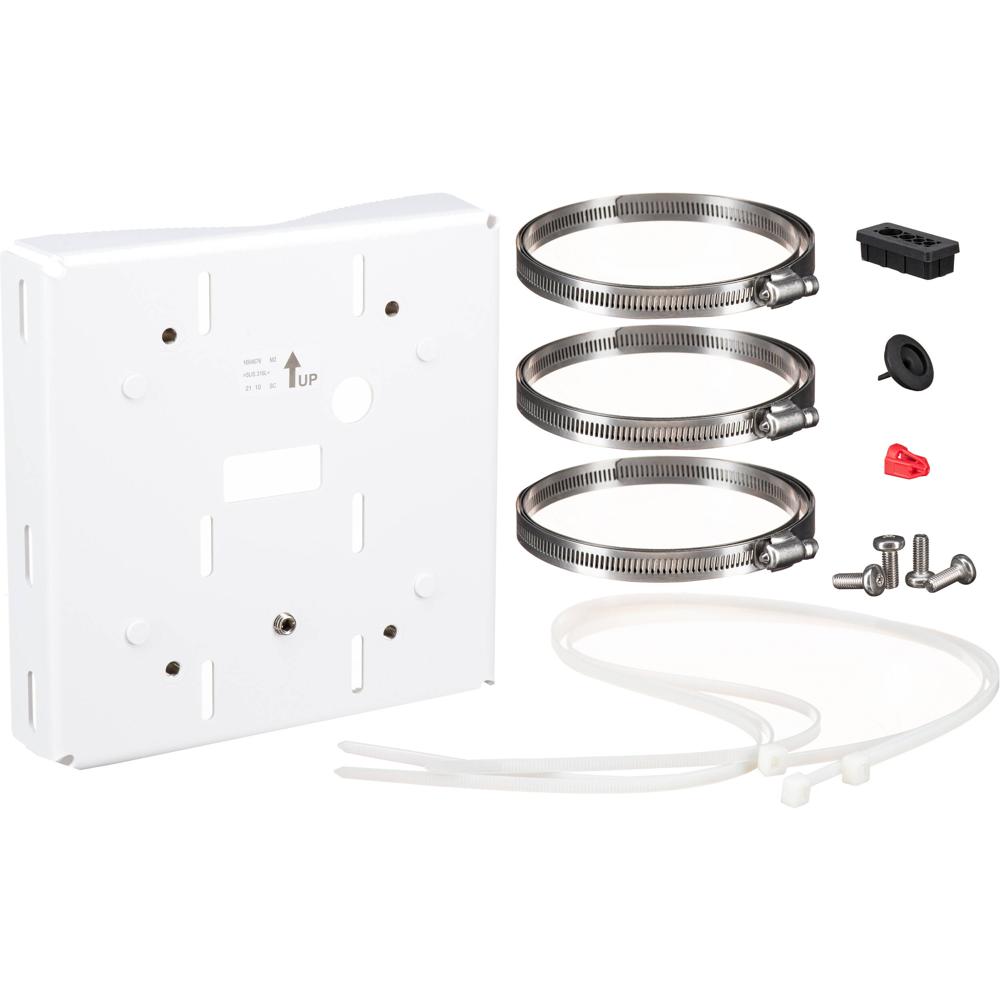 Axis T94N01G Soporte de Poste para Cámaras de Posicionamiento 4-16"" Diámetro, Acero Inox