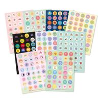 Set de stickers Mix x 9 unds Ingenial.