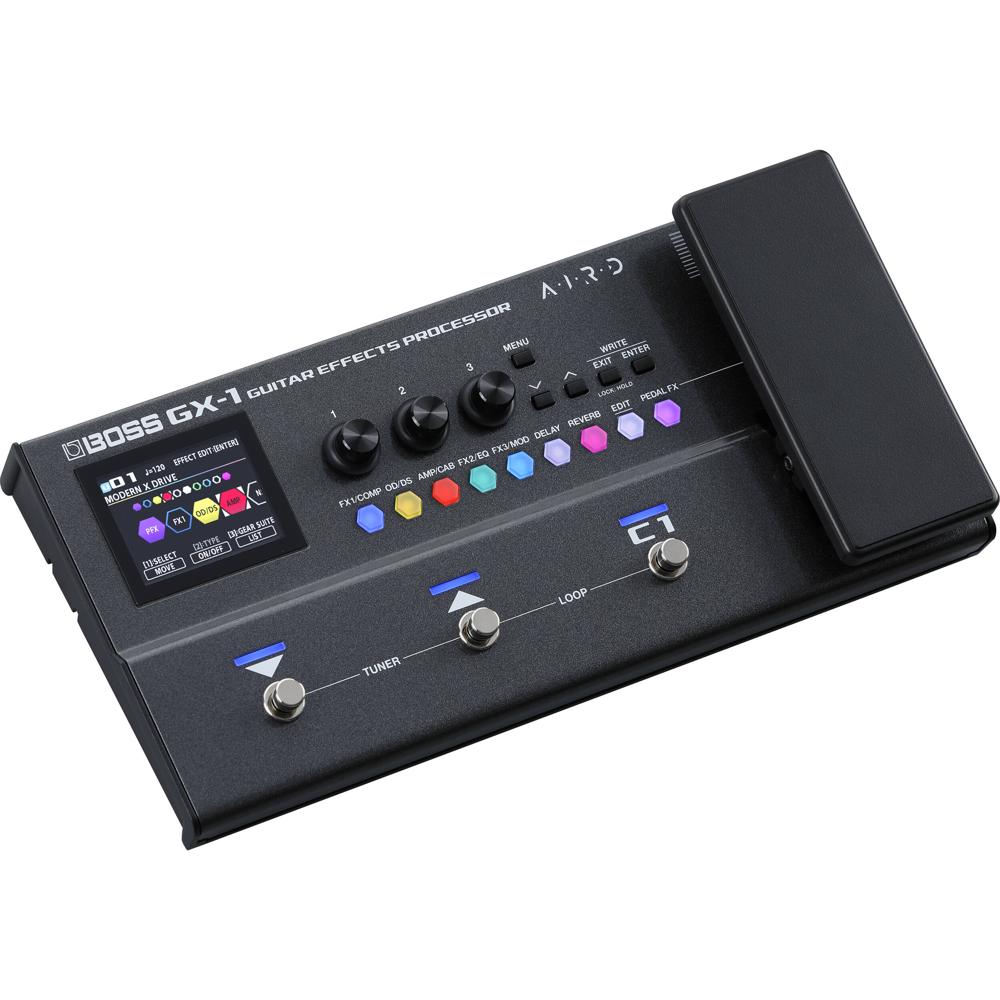 BOSS GX-1 Pedal Multi-FX con Bluetooth - 23 Modelos de Amplificadores y Más de 140 Efecto