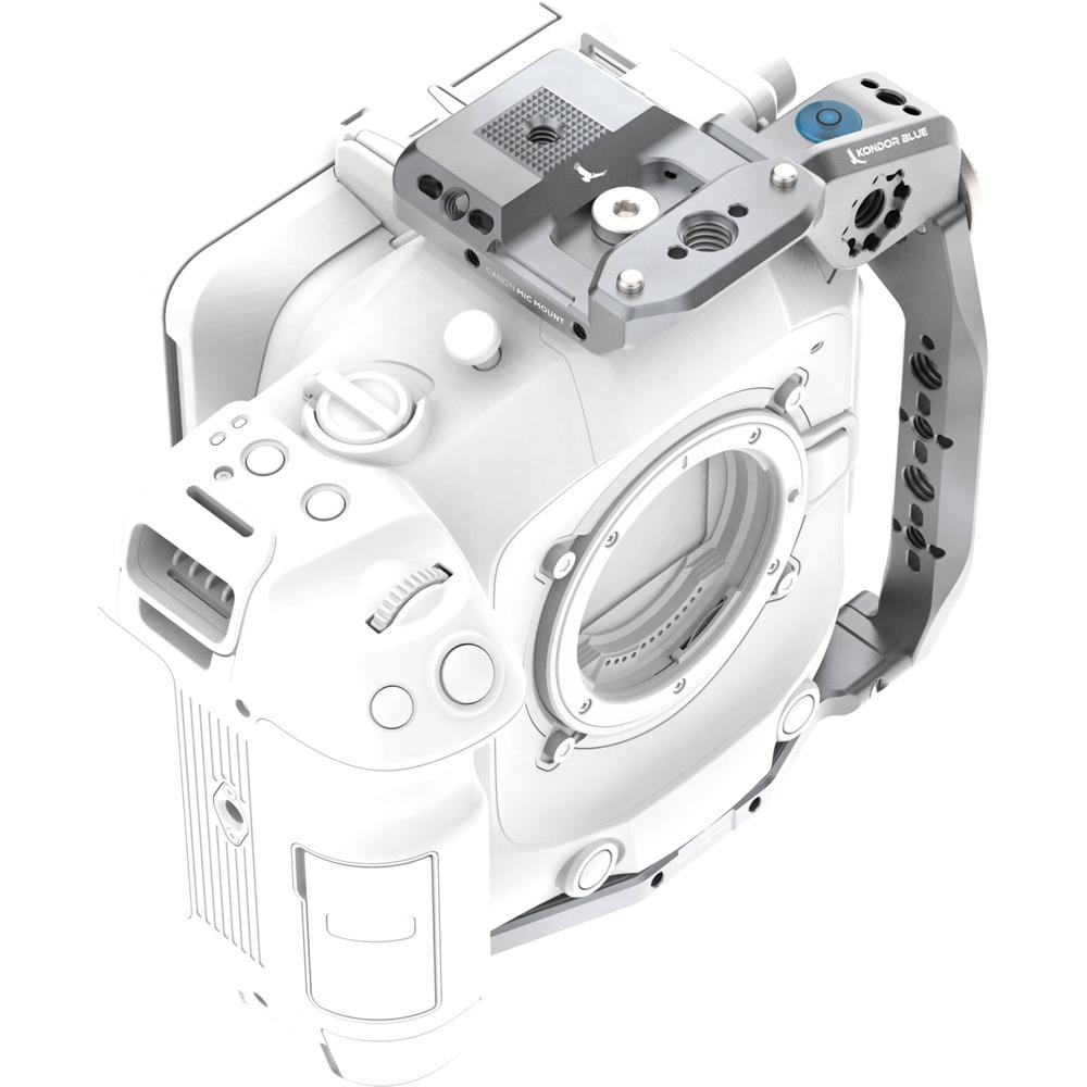 Kondor Blue Cage para Canon C80 - Diseño Modular en Gris Espacial con Puntos de Montaje N