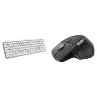 Logitech MX Master 4 Mouse Inalámbrico y Teclado MX Keys S para Mac - Conectividad 2.4 GH