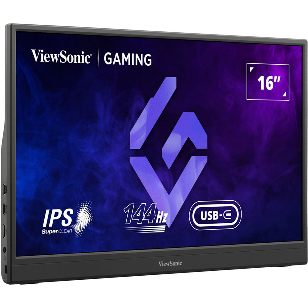 ViewSonic Monitor Portátil VX1654 16"" 144 Hz Full HD IPS, 1920 x 1080, FreeSync, 4.67 ms,