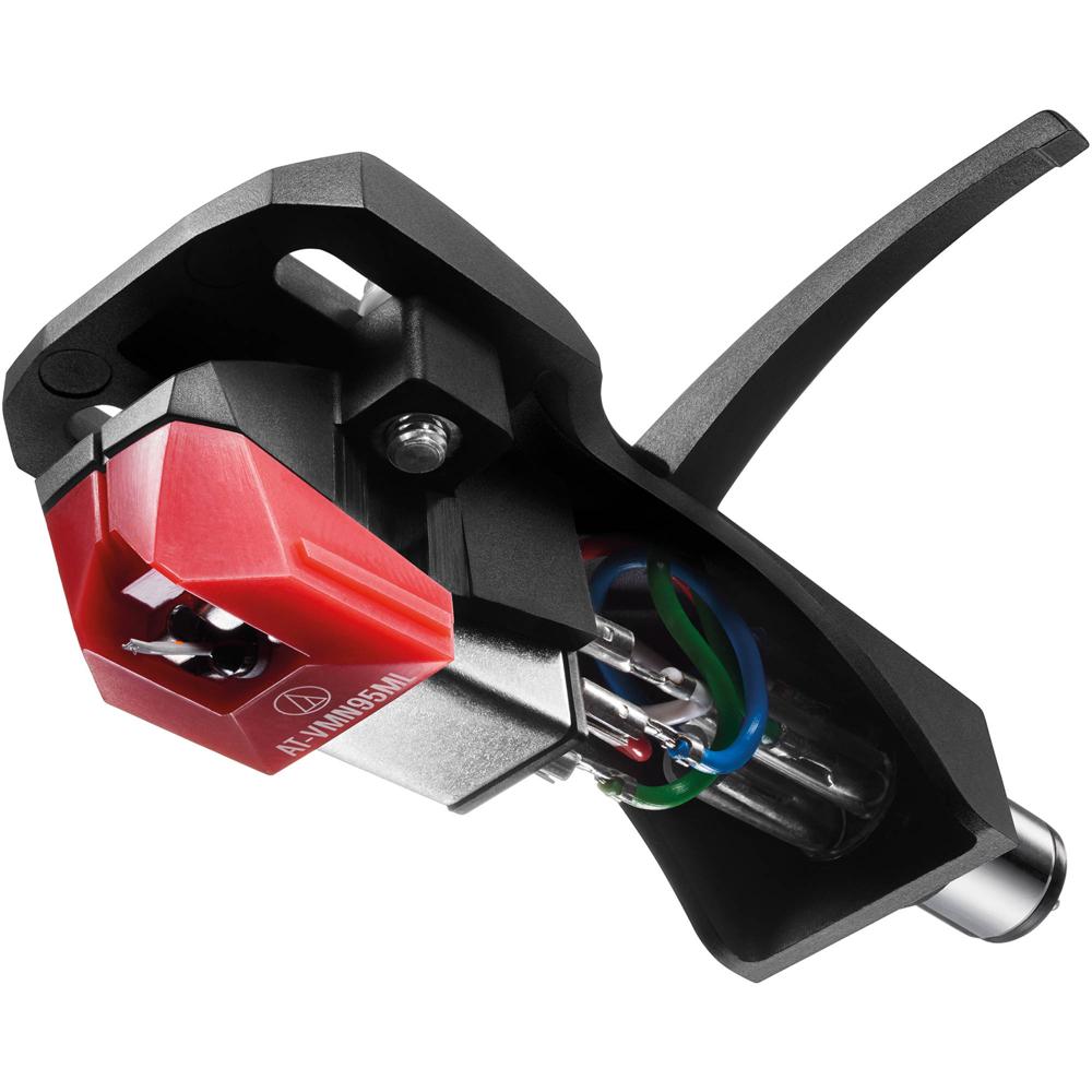Audio-Technica AT-VM95ML/H Kit de Cartucho y Headshell - Cartucho de Doble Imán Móvil co