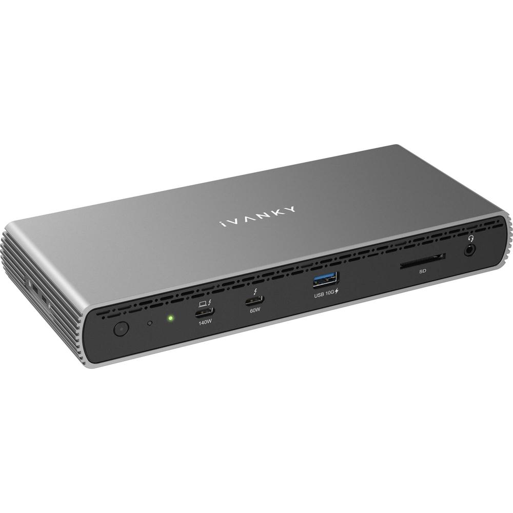 iVANKY FusionDock Pro 3 Docking Station Thunderbolt 5 con 8K, 140W de Carga, 3 Puertos USB