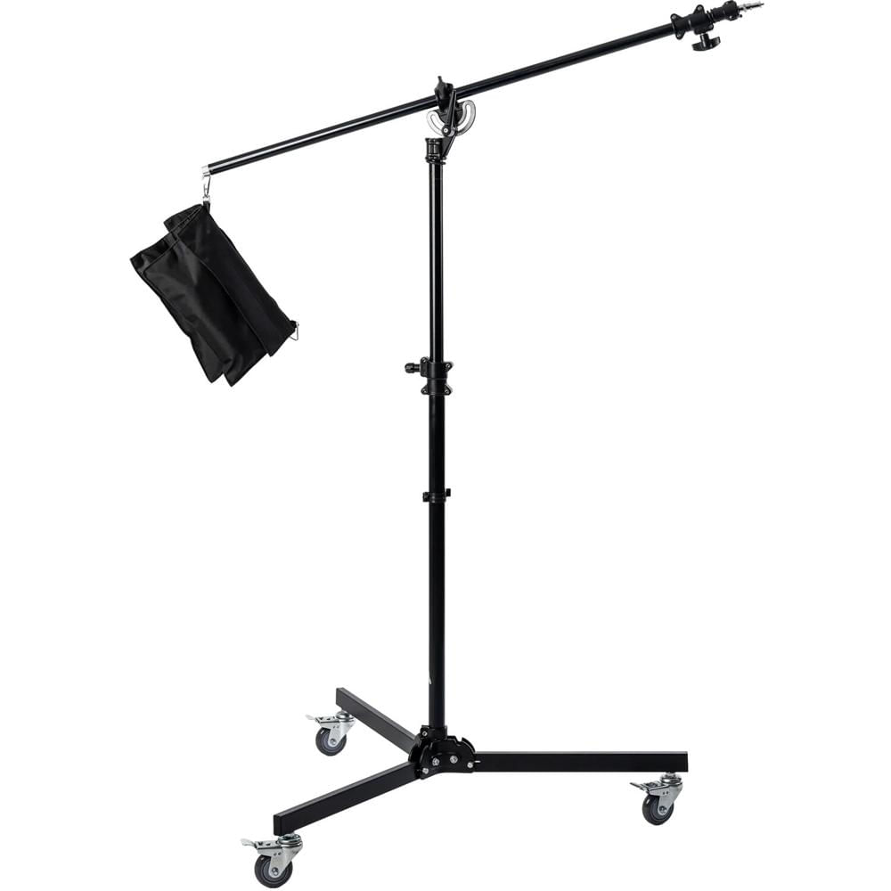 Cheetah Stand Convertible Rolling Boom Stand 13' - Capacidad de Carga 15 lb, Altura de Tra