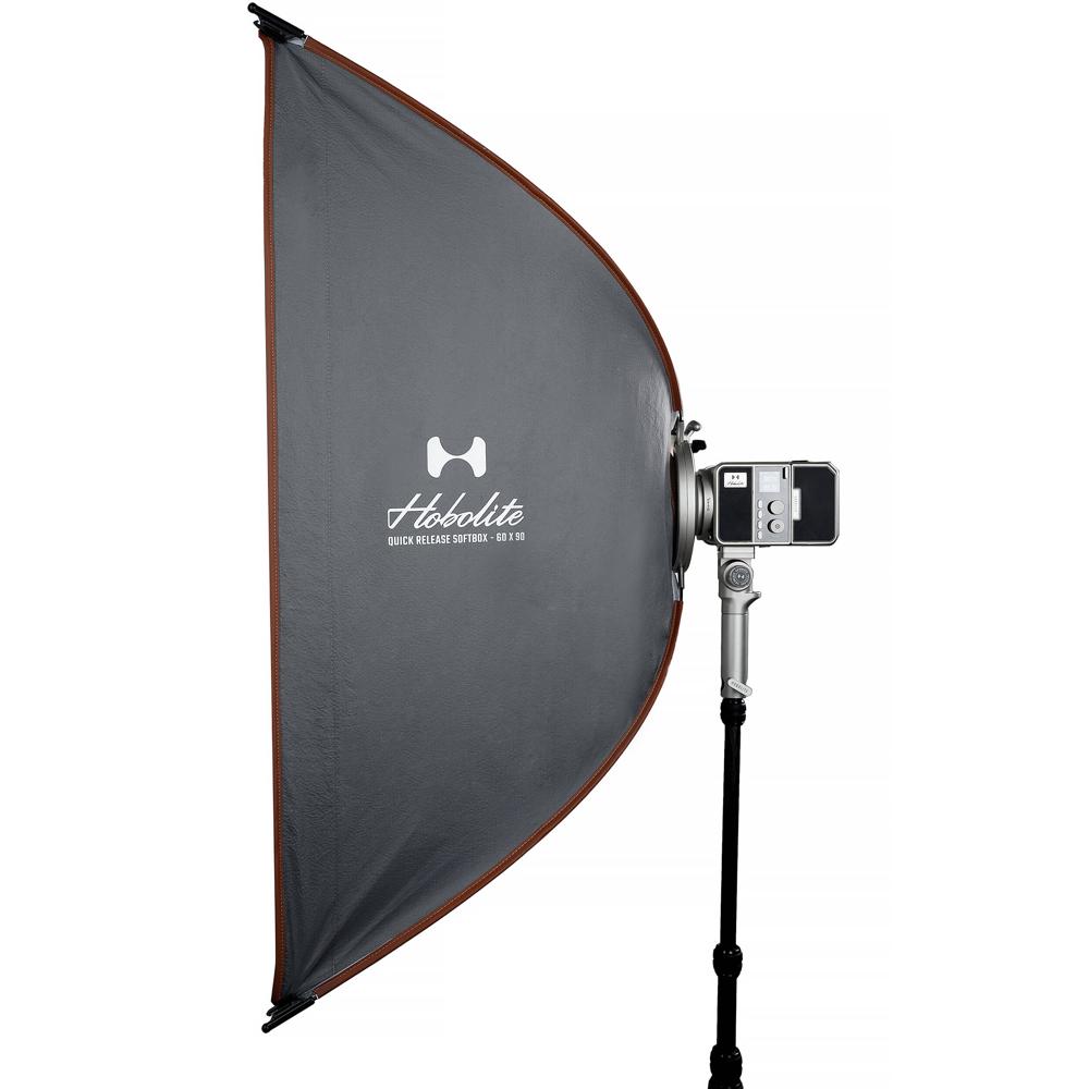 Harlowe Softbox Rectangular 2 x 3' con Montajes Bowens y Max - Ligero y Compacto, Difusor