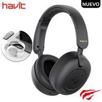 Audífono Havit  H655BT ANC Inalámbrico Bluetooth 76H negro