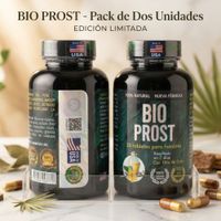 Pack x2 BioProst Americano  Tratamiento Completo de 60 Tabletas para la Salud Masculina