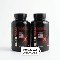 Pack x2 Alfa Man Vigor Masculino y Cuidado de la Próstata