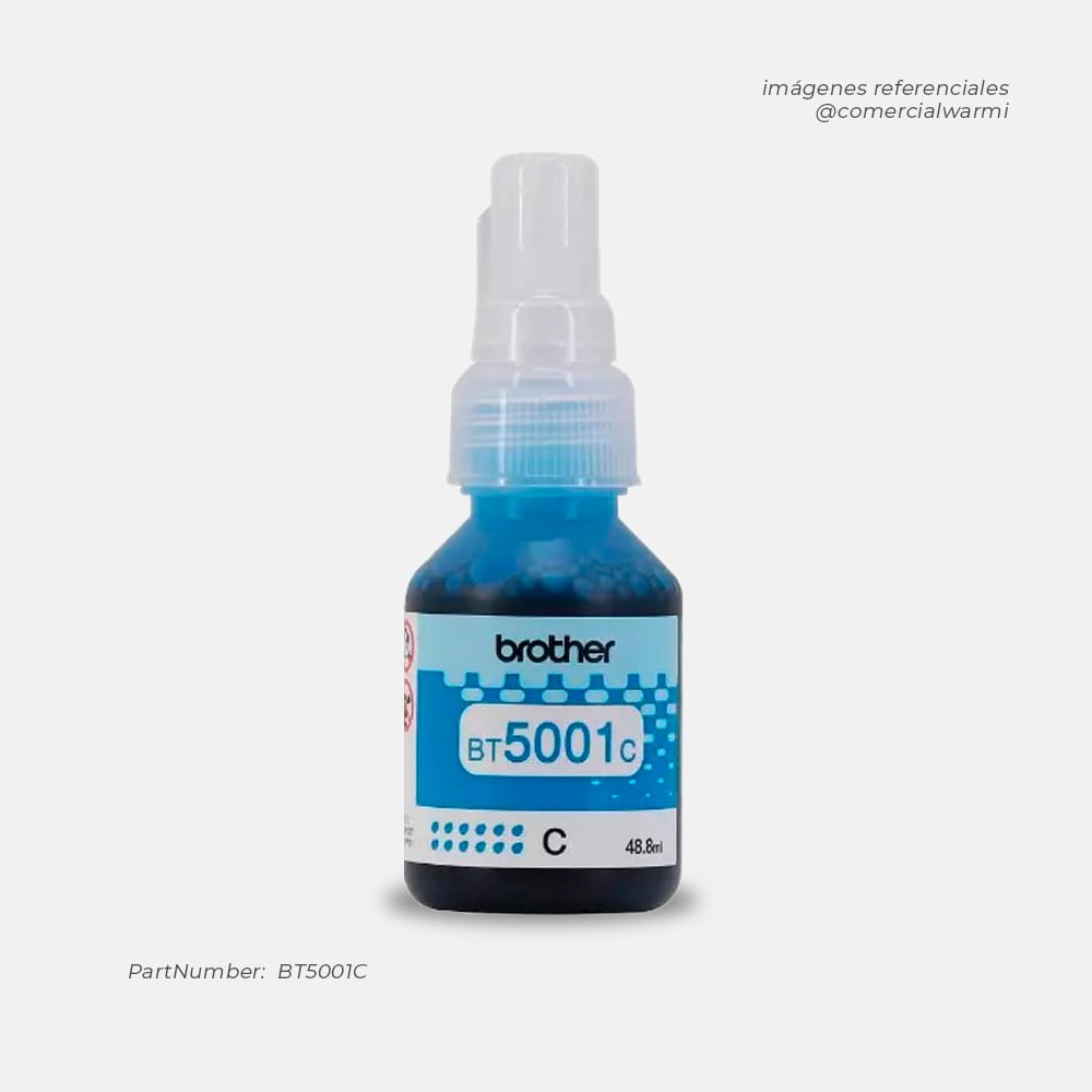 Cartucho de tinta Brother CIAN BT5001C