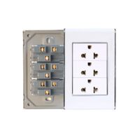 Tomacorriente Triple Universal 2pt 15a Opalux OP-S486