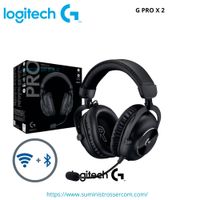 AUDIFONO C MICROF. LOGITECH G PRO X 2 LIGHTSPEED WIRELESS BT  3.5 MM BLACK