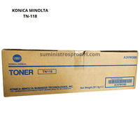 Toner TN-118 konica minolta negro compatible