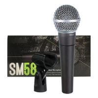 Micrófono Shure SM58-LC Dinámico Cardioide - Negro