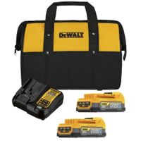Baterías POWERSTACK 20V + Cargador + Bolso DeWalt DCBP034E2