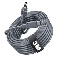 Cable USB-C PD A DC Para Starlink Mini 3 Metros 100W 20V 5A 18AWG Resistente Al Agua