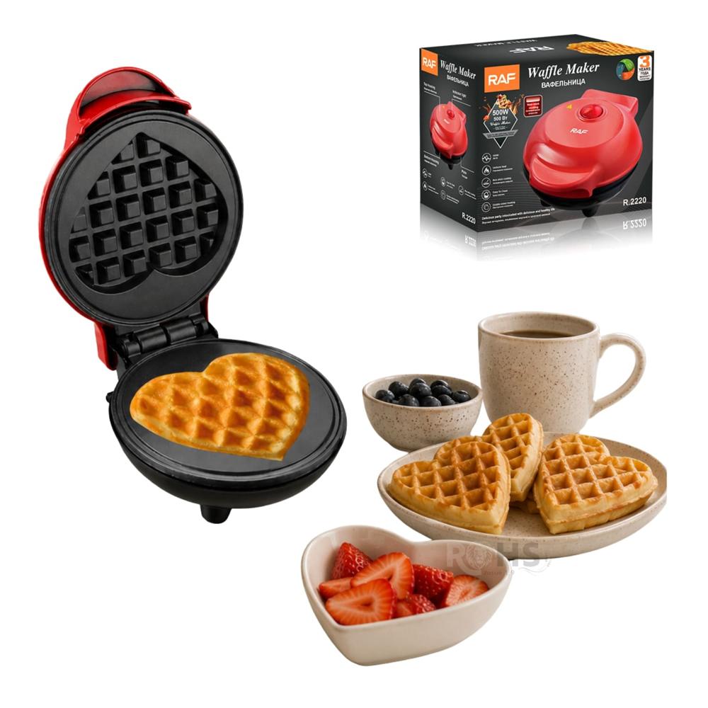 Mini Waflera En Forma De Corazón RAF R.2220