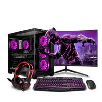 COMPUTADORA PC GAMER DRACO PINK CORE I7 9TH 16GB 500GB 24 RTX3050 6GB MI PC LISTA MIPCLISTA