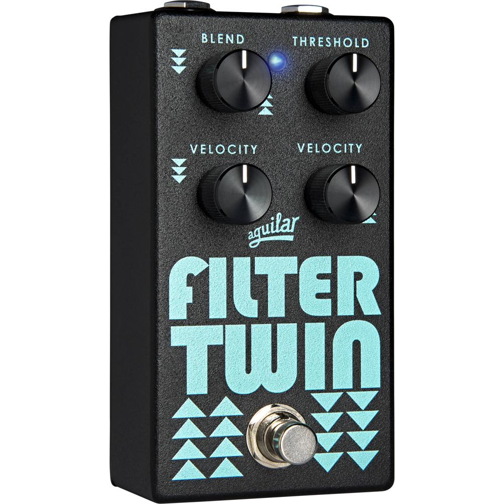 Aguilar Filter Twin Pedal de Efecto Envelope Filter para Bajo con Dos Filtros Idénticos y