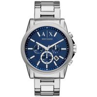 Reloj Armani Exchange Outerbanks AX2509 Fecha Cronómetro Dial Azul