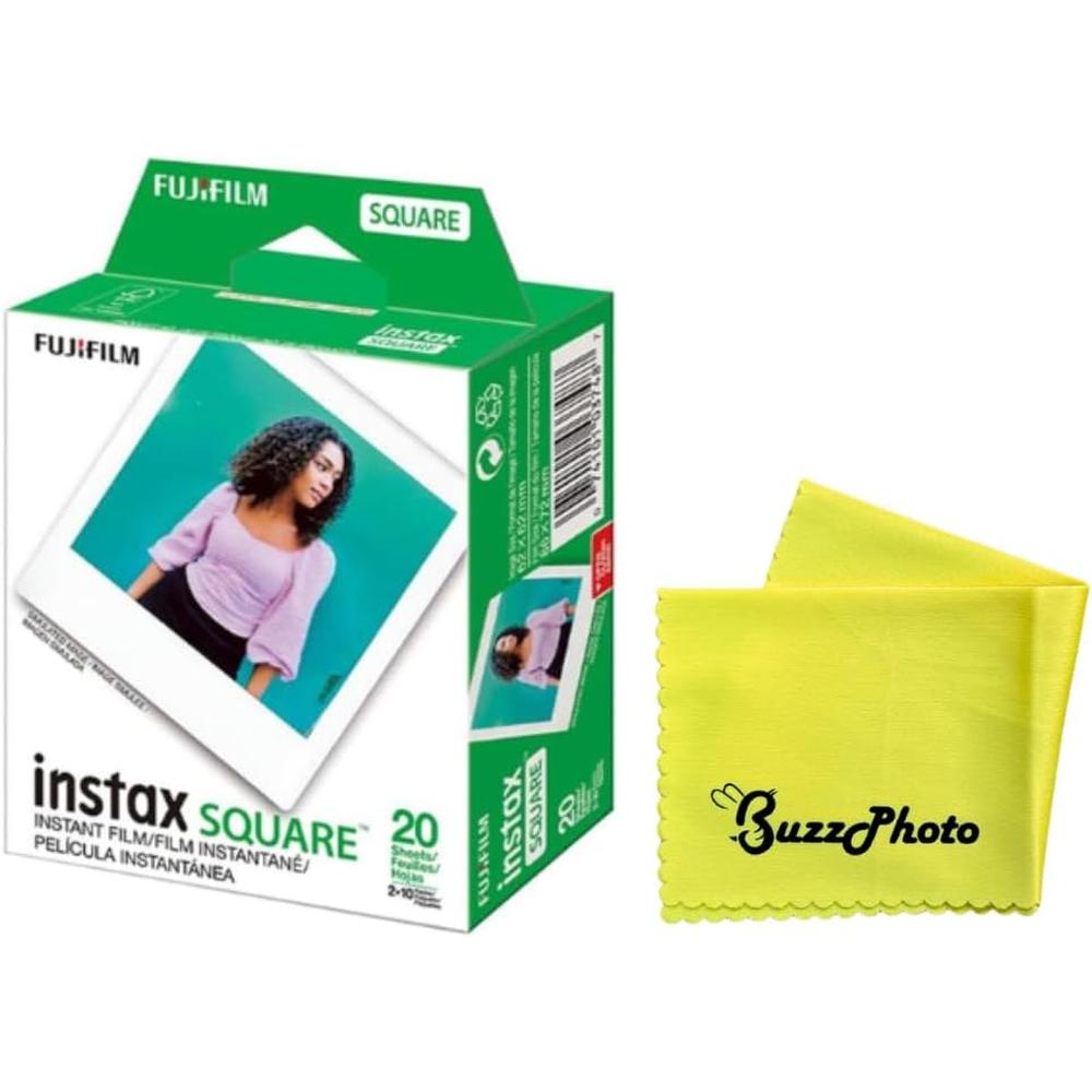 PELÍCULA INSTANTÁNEA FUJIFILM INSTAX SQUARE COLOR - PACK 20 HOJAS