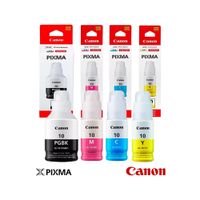Tinta Para Canon GI-10 Pack x4 colores CMYBK