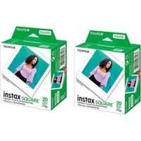 PELÍCULA INSTANTÁNEA FUJIFILM INSTAX SQUARE TWIN - PACK 2 PZS