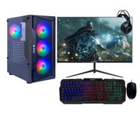 Combo PC Halion i9 12va 16GB 1TB SSD-Monitor 24-Kit 4en1 Negro