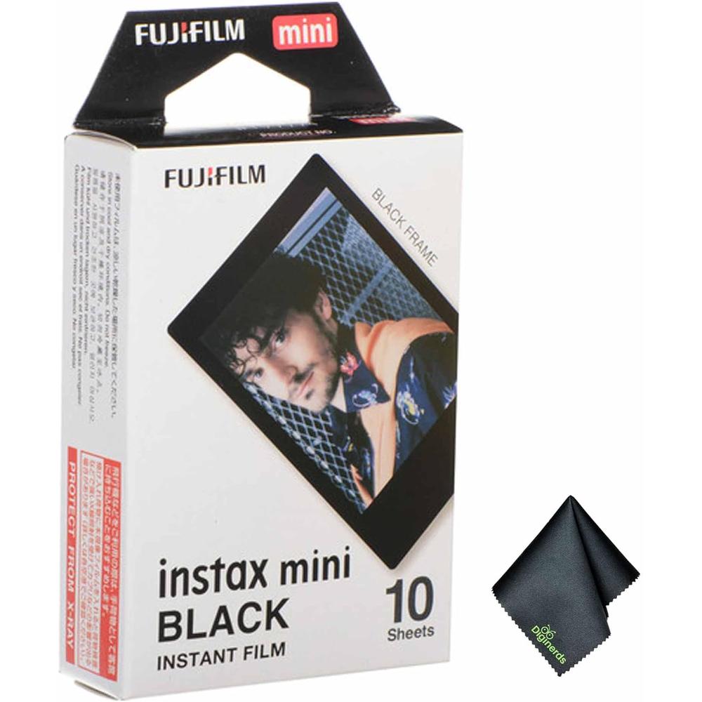 PELÍCULA INSTANTÁNEA FUJIFILM INSTAX MINI BLACK FRAME - PACK 10 HOJAS