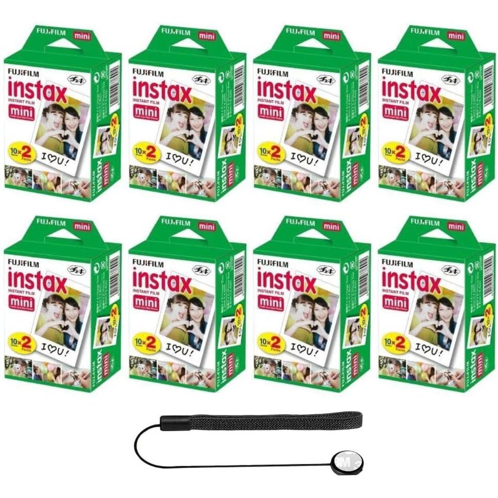 PELÍCULA INSTANTÁNEA FUJIFILM INSTAX MINI - PACK 160 HOJAS | BLANCO