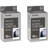 PELÍCULA INSTANTÁNEA FUJIFILM INSTAX MINI MONOCROMÁTICA - PACK 20 HOJAS