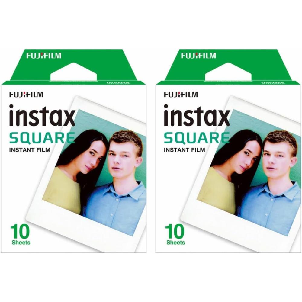 PELÍCULA INSTANTÁNEA FUJIFILM INSTAX SQUARE - PACK 40 HOJAS