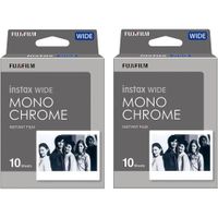 PELÍCULA INSTANTÁNEA FUJIFILM INSTAX WIDE MONOCROMÁTICA - PACK 20 HOJAS