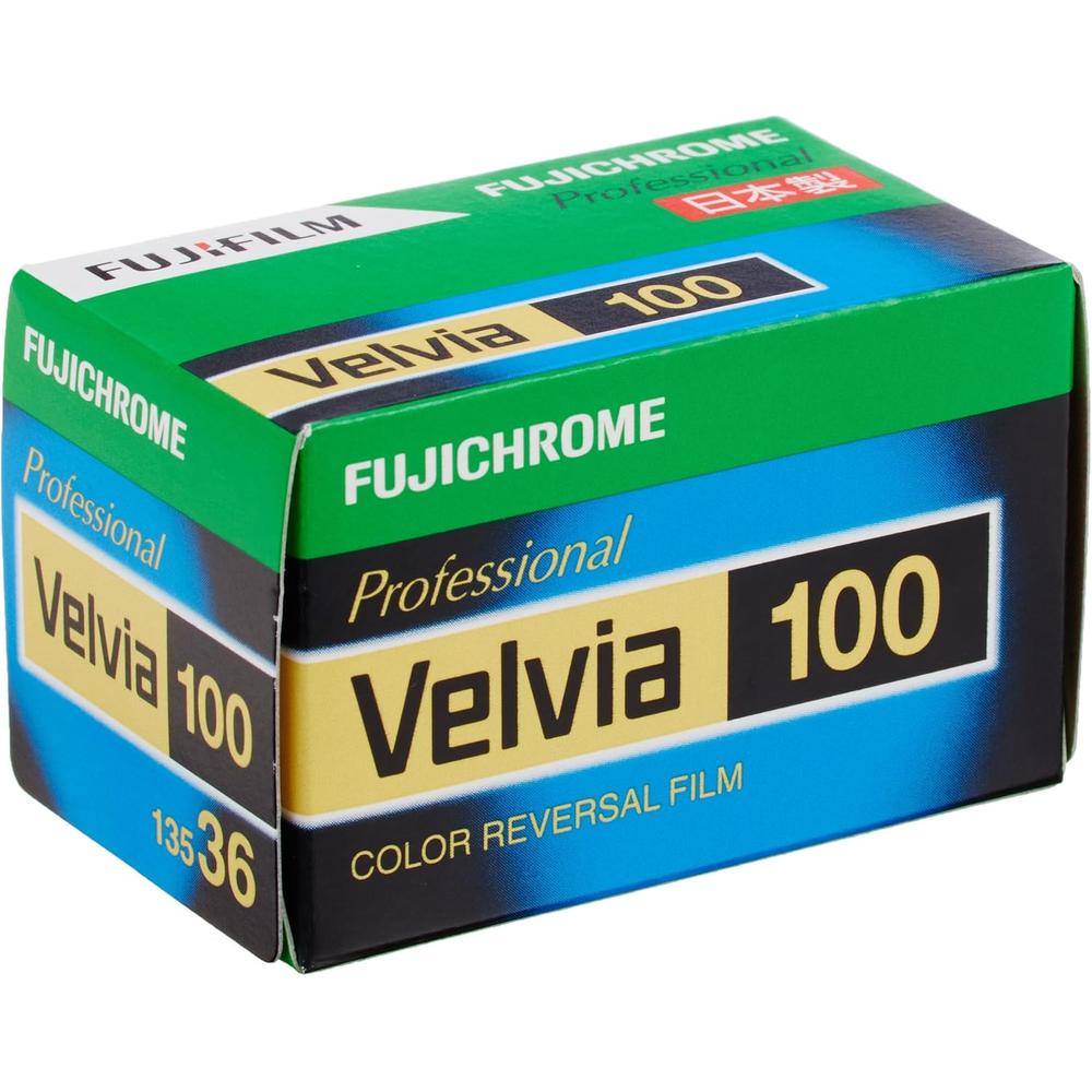 PELÍCULA REVERSIBLE FUJIFILM FUJICHROME VELVIA 100 35MM - PACK 1 PZA