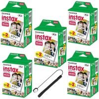 PELÍCULA INSTANTÁNEA FUJIFILM INSTAX MINI - PACK 100 HOJAS | BLANCO